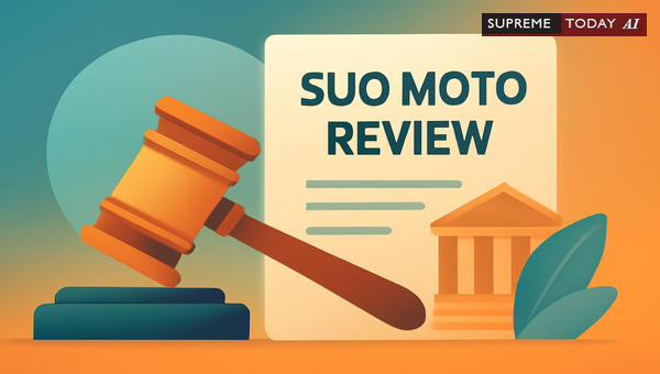 Statutory Limits on Suo Moto Review Powers and Judicial Precedent in Indian Courts