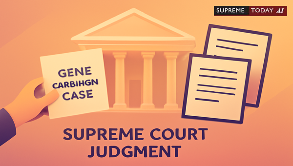 Supreme Court 2024 Ruling Settles Conflicting Definitions of Judgment in Gene Campaign Case