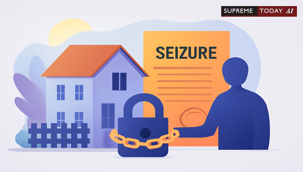 Supreme Court Prohibits Seizure of Residential Houses Under Section 102 CrPC Proceedings