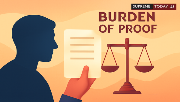 Supreme Court Rulings on Burden of Proof When Both Sides Submit Evidence