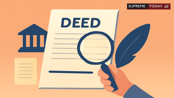 Supreme Court Mandatory Rules for Determining Intent Through Comprehensive Deed Construction