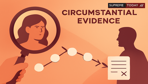Supreme Court Five Golden Principles for Conviction Based on Circumstantial Evidence