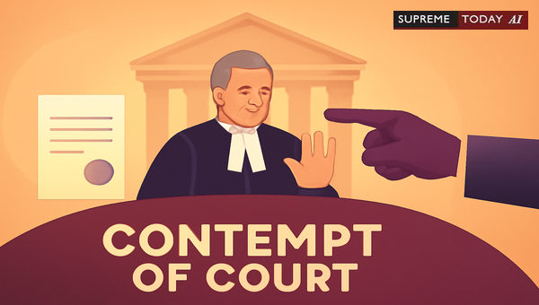 Indian Supreme Court Framework on Contempt Jurisdiction and Judicial Dignity Standards
