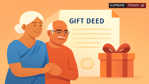 Supreme Court Directives on Invalidating Senior Citizen Gift Deeds for Maintenance Failures
