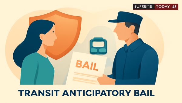 Supreme Court Jurisprudence on Granting Extraterritorial Transit Anticipatory Bail