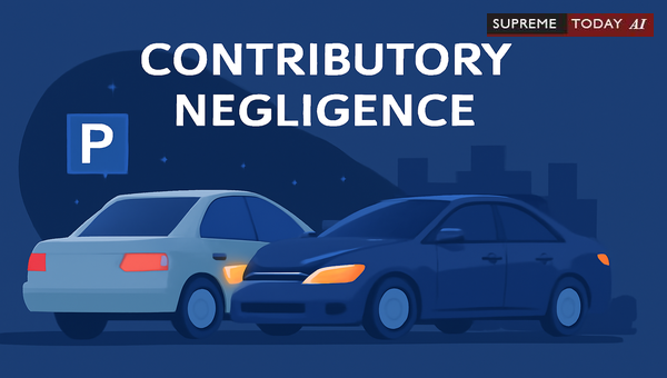 Supreme Court Ruling on Liability for Nighttime Accidents Involving Unlawfully Parked Vehicles