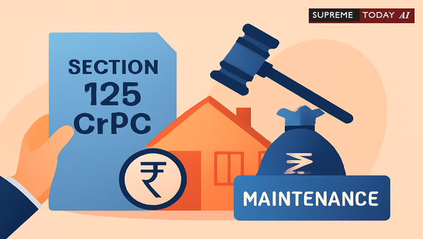 Supreme Court Limits on Attaching Immovable Property for Maintenance Under Section 125(3)