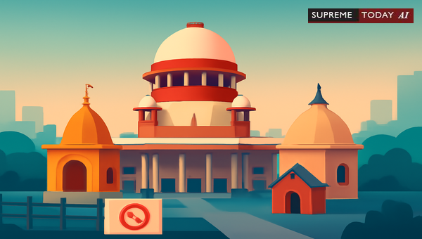 Supreme Court Directives on the Removal and Regularization of Unauthorized Religious Structures