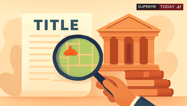 Supreme Court Ruling: Revenue Records Neither Create Nor Extinguish Property Title