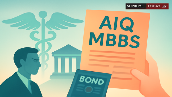 Supreme Court Bars States from Imposing Mandatory Service Bonds on AIQ MBBS Students
