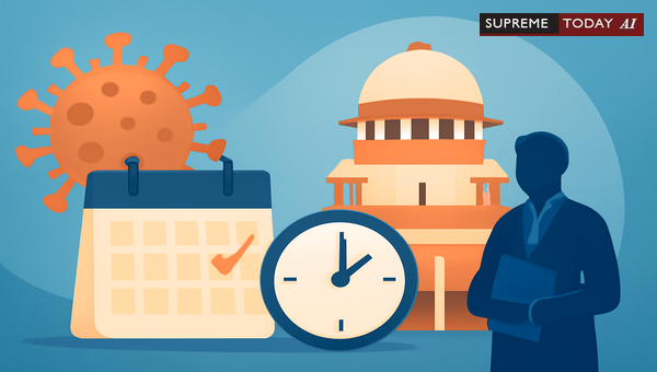 Supreme Court Rulings on COVID-19 Limitation Period Extensions and Delay Condonation Criteria