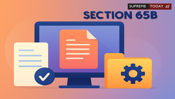 Supreme Court Ruling on Section 65B Certification for Admissibility of Electronic Evidence