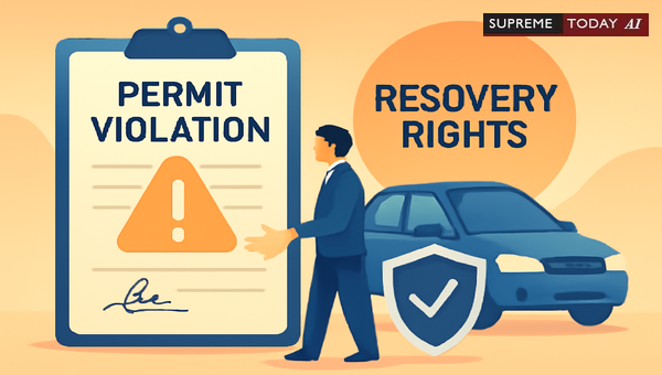 Supreme Court Jurisprudence on Vehicle Permit Violations and Insurer Recovery Rights