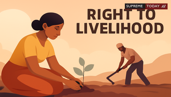 Supreme Court Jurisprudence on Right to Livelihood as an Essential Aspect of Article 21