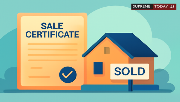 Supreme Court Sets Precedent: Validated Sale Certificates Equal Registration