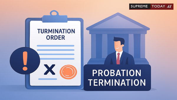 Supreme Court Standards for Stigmatic Termination Orders in Public Employment Probation