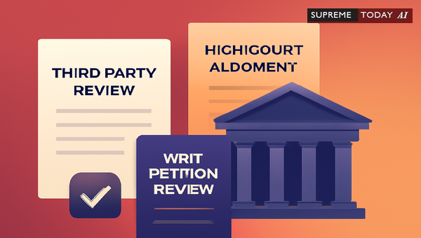 Supreme Court Jurisprudence on Third-Party Challenges to High Court Writ Petition Judgments