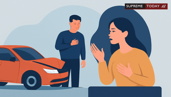 Legality of Supurdginama in Establishing Accused Identity for Vehicle Accident Liability