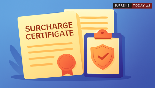 Legal Challenges and Procedures for Issuing Surcharge Certificates under Kerala Laws