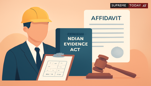 Can Surveyor Reports Be Admitted in Court via Affidavit Alone?