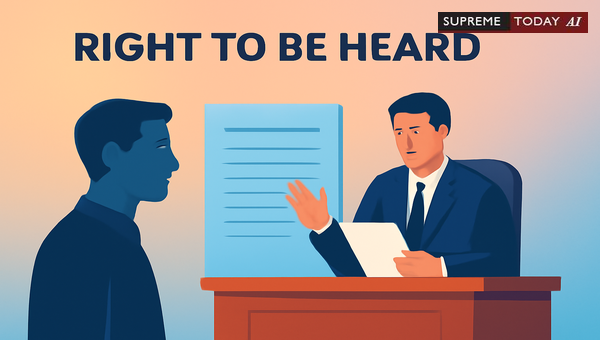 Do Suspected Persons Have a Right to Be Heard Before Magistrate Cognizance Under CrPC?