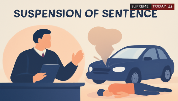 Suspension of Sentence in Death by Negligence: Judicial Parameters under Section 304A IPC