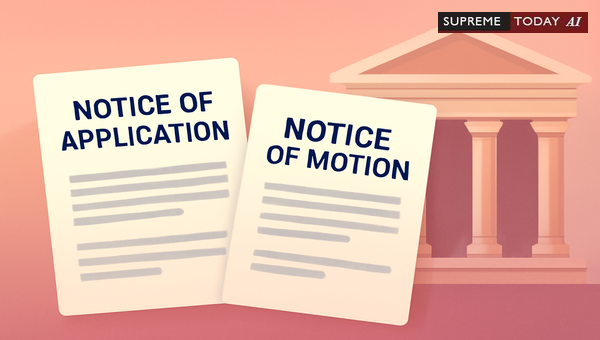 Switching from Notice of Application to Notice of Motion Under Order 64 Rule 5