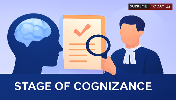 Legal Criteria for Taking Cognizance in Indian Criminal Cases: A Practical Analysis