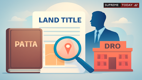 When DRO Jurisdiction Fails: Civil Courts Mandated for Land Title Disputes in Tamil Nadu