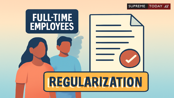 TN G.O. Ms No. 91/2015 Requirements for Regularizing Full-Time Daily Wage Employees