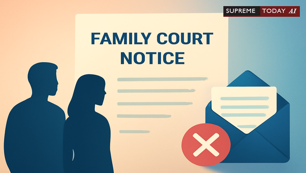 Language Requirements for Family Court Notices and Refusal Implications in Tamil Nadu