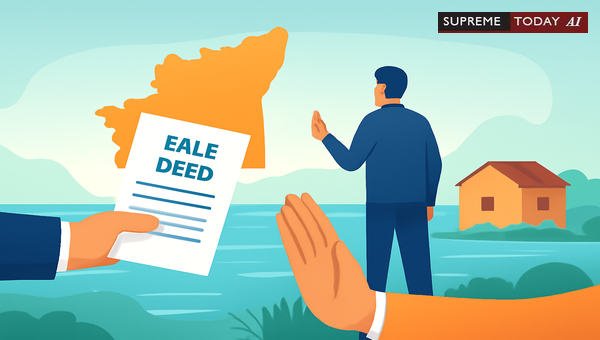 Registering Sale Deeds for Tamil Nadu Land Classified as Water Bodies in Revenue Records