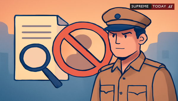 Does Non-Compliance with Tamil Nadu Police Standing Order 566 Invalidate Criminal Prosecution?