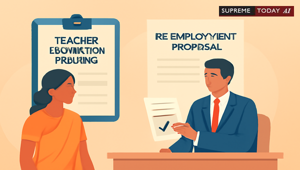Teachers Cannot Be Relieved While Extension or Re-employment Proposals Are Pending