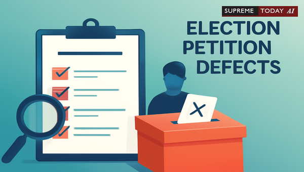 Curability of Technical Defects in Election Petitions Under the RP Act 1951