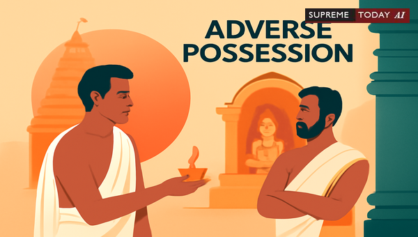 Assessing Whether Temple Pandits Possess Adverse Possession Rights Over Religious Property