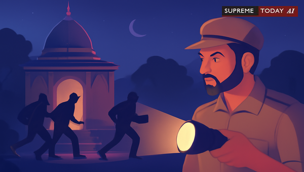 Criminal Conspiracy in Temple Robbery: Legal Implications of Watchman Complicity under IPC