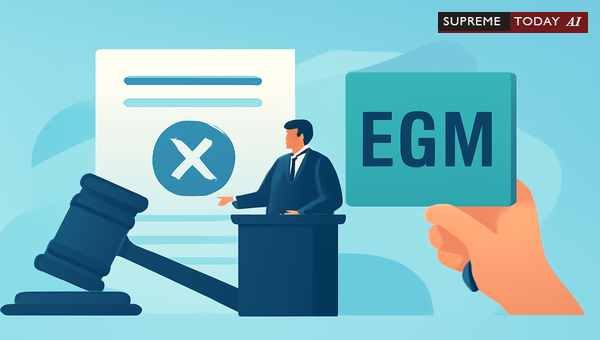 Securing Temporary Injunctions to Restrain Invalid Extraordinary General Meetings