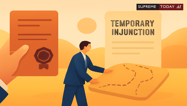 Temporary Injunctions for Undemarcated Land: Judicial Standards and Possession Prerequisites