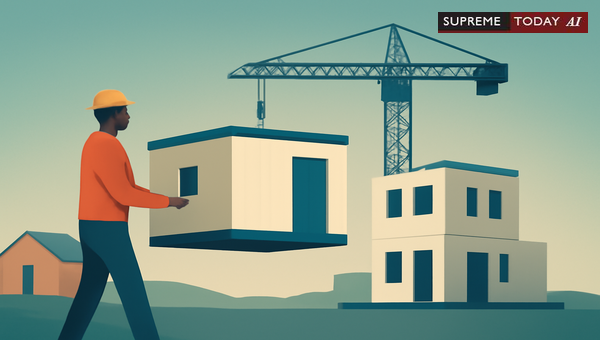 Temporary Structures Not Classified as Permanent Construction in Indian Rent Disputes