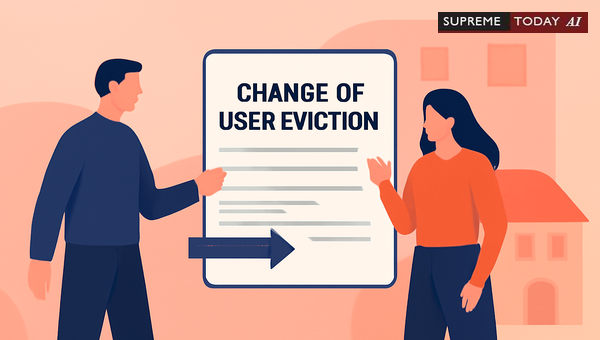 Tenant Eviction for Change of User Under Indian Rent Control Laws: Judicial Trends
