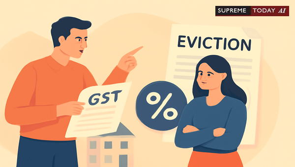 Tenant GST Liability in Eviction Suits: Legal Distinction Between Supply and Tenancy Status