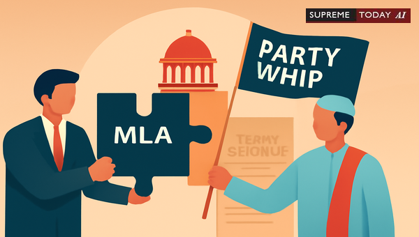 Legality of Legislative Party Mergers under Tenth Schedule Post-Whip Issuance