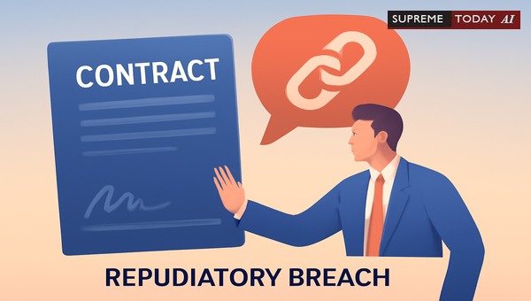 Terminating Contracts for Repudiatory Breach: Legal Criteria and Acceptance Requirements