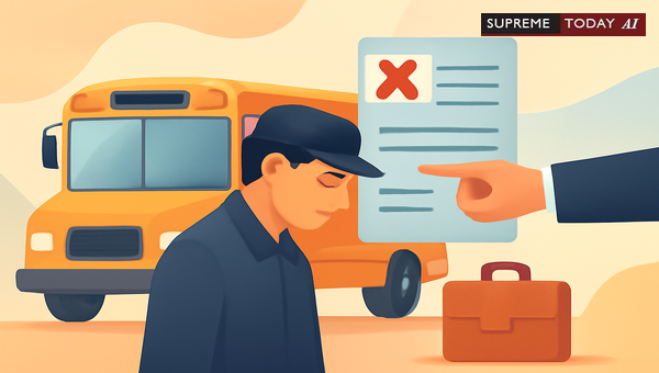 Termination of School Bus Driver Without Section 33(2)(b) ID Act Approval Held Illegal