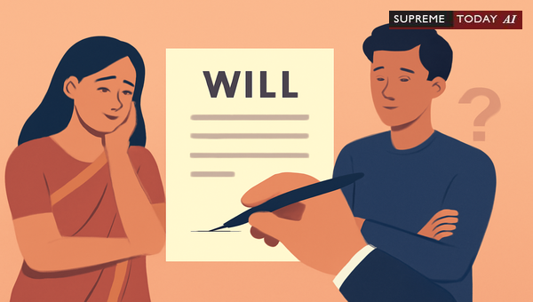 Inheritance Rights When a Testator Excludes a Living Wife from a Last Will and Testament