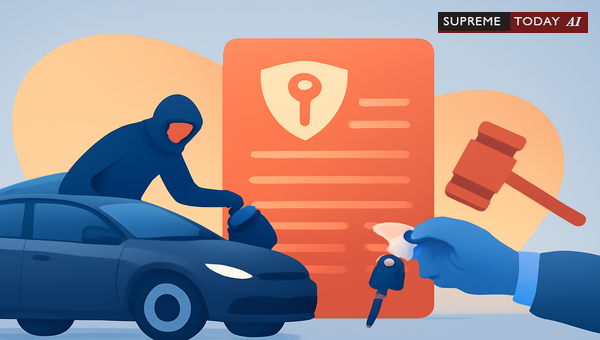 Is Theft from a Car Covered under Section 380 IPC and Vehicle Confiscation under CrPC 452?