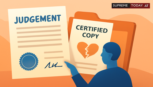 Supreme Court Ruling on Third-Party Access to Certified Copies of Divorce Decrees