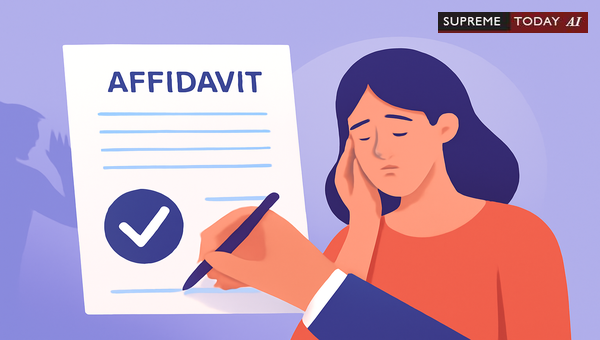 Admissibility of Third-Party Chief Affidavits in Domestic Violence Matters Under the DV Act