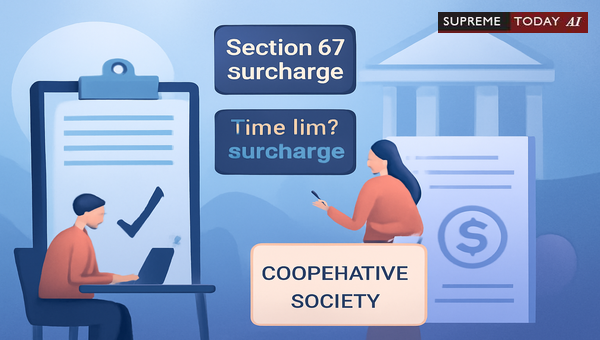 Time Limits and Procedural Fairness in Surcharge Proceedings Under Tamil Nadu Cooperative Societies Act, Section 87